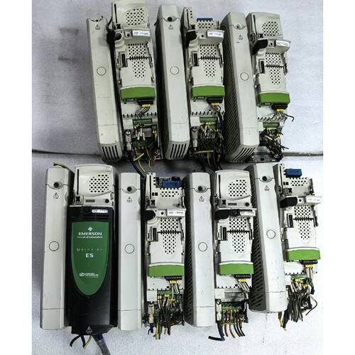 议价可维修艾默生变频器ES24027.5KW三相二手拆机实物图标价单价
