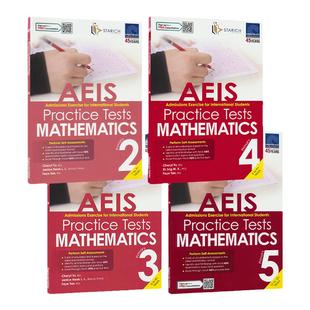 SAP AEIS Practice Tests Mathematics Primary Level 2-5 新加坡AEIS 国际考试模拟练习 小学数学2-5年级 英文原版进口书