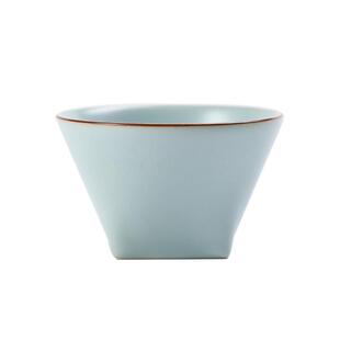 德化陶瓷汝窑茶杯主人杯精工高档大容量办公室高端精致家用待客