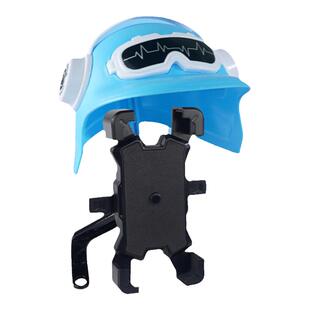 电动车手机机支架小头盔电瓶摩托车手机架支架自行车外卖骑手支架