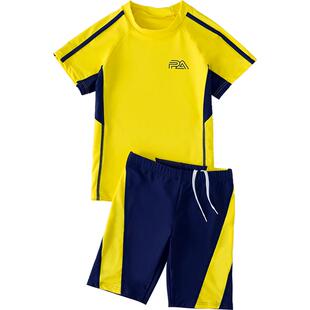 儿童泳衣男童2026新款中大童速干分体温泉游泳衣专业男孩泳裤装备