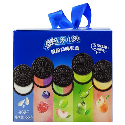 奥利奥原味轻甜466g*2盒夹心饼干