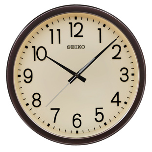 SEIKO日本精工挂钟12-14寸16英寸简约客厅钟表挂墙现代家用时钟表