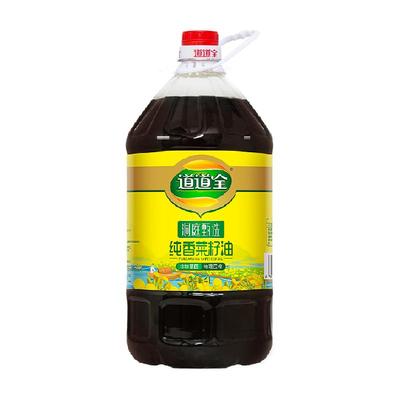 道道全菜籽油4L×1瓶非转基因