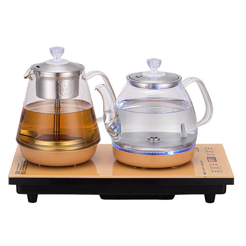 电热水壶底部自动上水嵌入式茶台