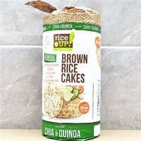 Rice Cakes Imported Snacks: Quinoa, Sunflower, Pumpkin Seed, Satiety, brown rice Cakes, Grain round cakes thumbnail 5