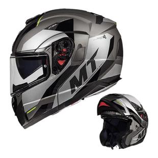西班牙MT揭面盔（起源）摩托车头盔男女双镜片四季全盔大码百万