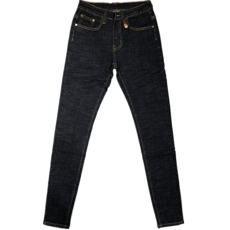 薄夏潮男韩版修身普洗黑显瘦小脚牛仔裤长裤社会小伙网红青年学生