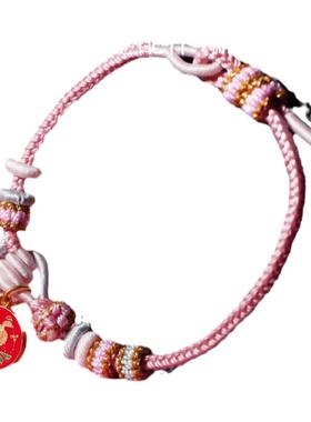 男女通用敦煌手工精编绳结环扣