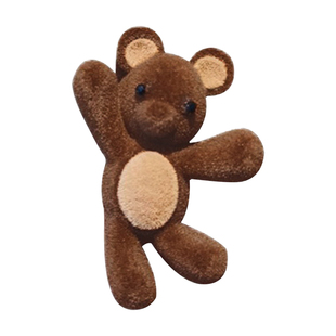 韩系小熊发夹女边夹侧边高级感可爱碎发刘海前额鸭嘴夹小夹子头饰