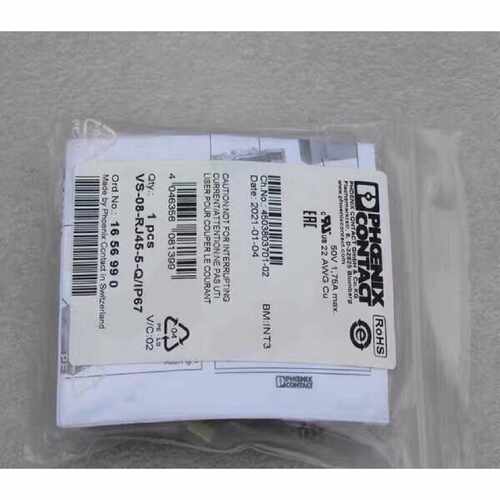 【议价-可维修】PHOENIX/菲尼克斯 连接器 VS-08-RJ45-5-Q/IP67