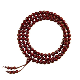 庆祥泰小叶紫檀手串108颗男女士满金星真品官方旗舰店檀木质手链