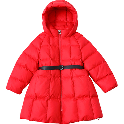 康衣儿中长款女童羽绒服修身型