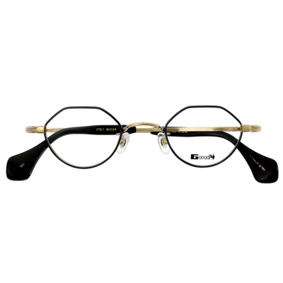 日本GOOOD4手工纯钛小框眼镜框