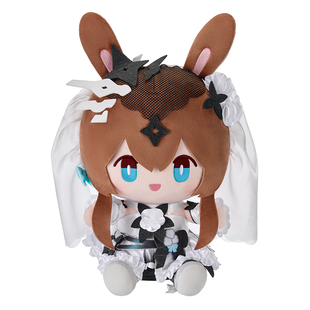 卡游×明日方舟-荧光叙梦-坐姿毛绒玩偶 官方正版周边