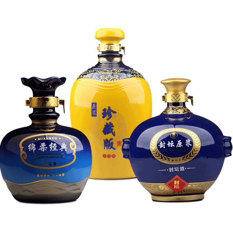 陶瓷仿古酒瓶子1斤3斤5斤 空酒瓶创意小酒壶白酒罐家用密封酒瓶