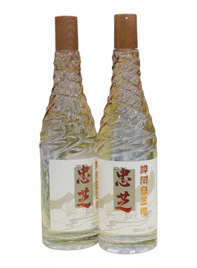 东北特产伊春特产忠芝桦树白蓝地酒500ml6瓶包邮