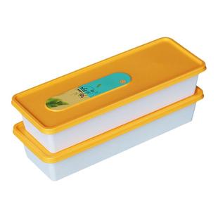 一次性餐盒长方形外卖打包盒分格饭盒两格三格加厚食品级商用轻食