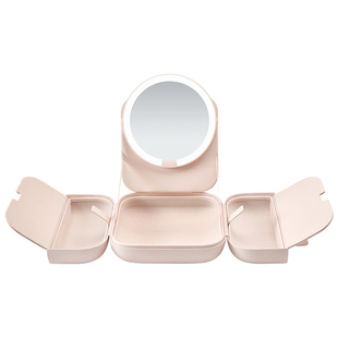 AMIRO觅光包包镜第三代3.0化妆镜led带灯便携手提化妆包梳妆镜子