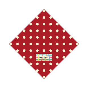 复古波点微波炉盖布家用韩系空气炸锅防油烟防尘方巾小茶具防尘罩