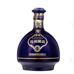马祖陈高15年50°600ml*2清香型高粱酒纯粮固态发酵正品保证礼盒