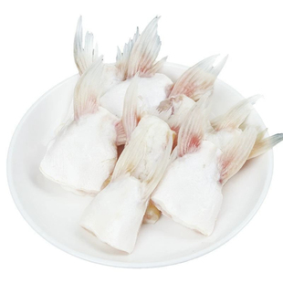 新鲜冷速急冻巴沙鱼鳍鱼肥油鲜活鱼鳍翅鮰鱼鳍鱼腩安康鱼烧烤商用