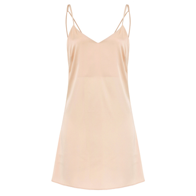 交叉性感v领美背私房吊带睡裙