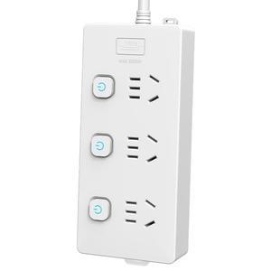 万能兔灭火拖线板宿舍多孔插排家用插线板电脑插座面板新国标带线