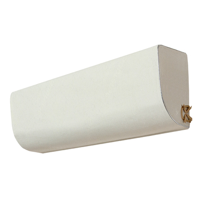 新款棉麻纯色挂机防尘罩