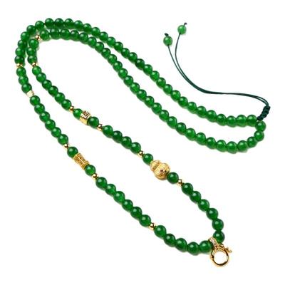 泰国佛牌链子唐卡挂链玉髓项链