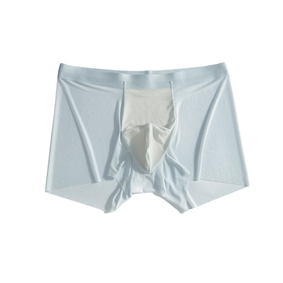 夏日轻薄无痕冰丝大码内裤男士