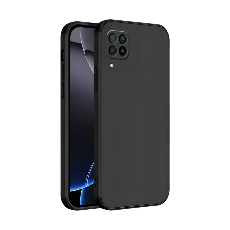 皑晨适用于华为P40lite 4g手机壳p40青春版商务P40Lite简约huawei软胶hw nova 6SE新款保护套磨砂潮男全包潮