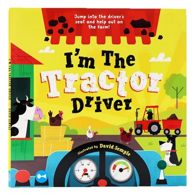 我是拖拉机司机英文原版绘本