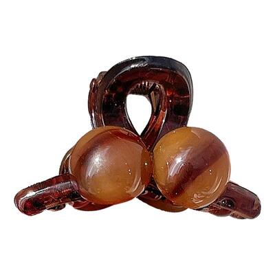 秋冬蝴蝶结小抓夹女高级感