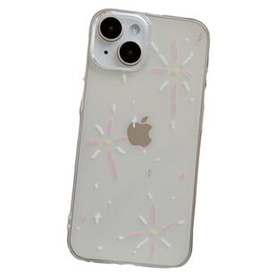 ins风全圆佑同款适用苹果12/13/14/15/16/17proMax烟花手机壳iPhone15可爱