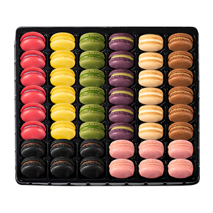 正宗法式马卡龙甜品48粒网红零食奶茶店小吃宴会蛋糕点心下午茶