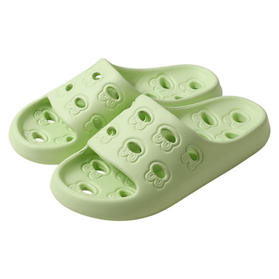 洁丽雅漏水孔可爱小兔浴室拖鞋