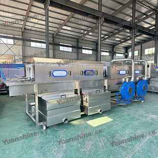 大型商用洗筐机 全自动净菜筐清洗机高压喷淋蘑菇筐清洗机