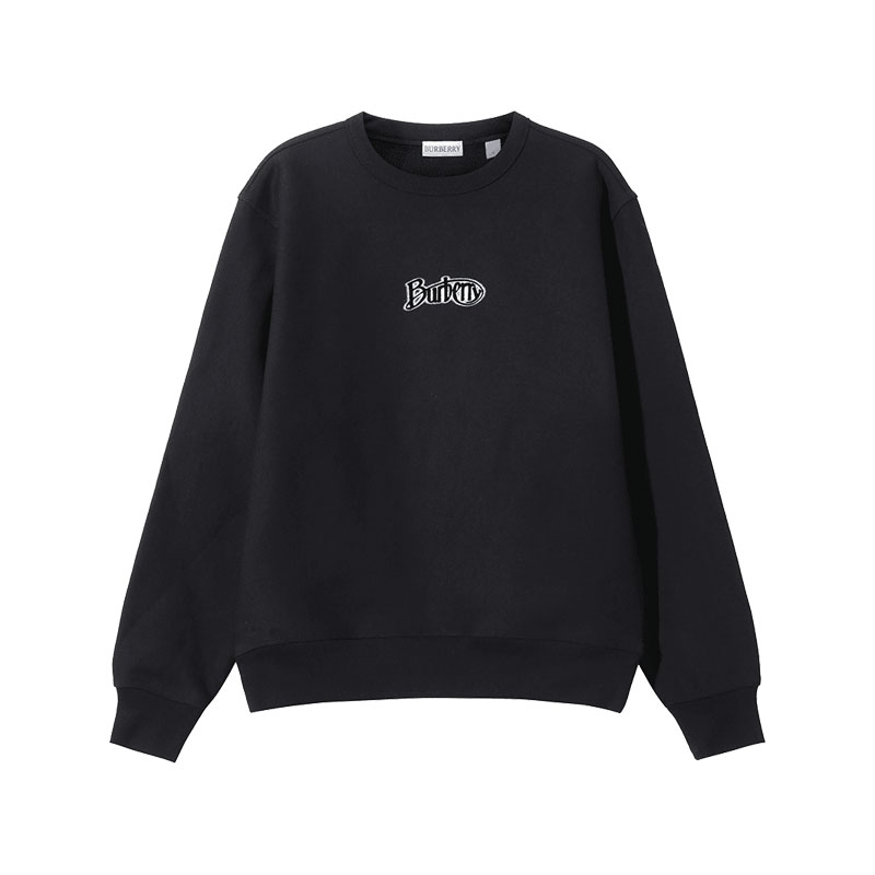 BURBERRY加绒圆领卫衣运动衫