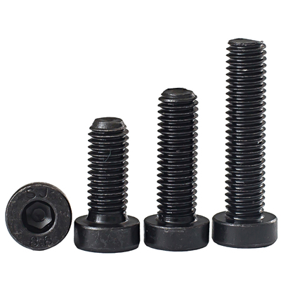 发黑薄头杯头矮头内六角螺丝