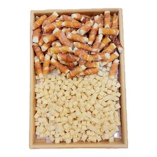 自制风干鸡肉羊奶酪棒手工宠物食品狗美毛零食成幼犬营养磨牙含钙