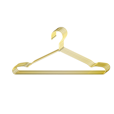 阁里特衣架不锈钢金色家用挂衣收纳挂衣服架衣挂衣撑无痕挂衣架子