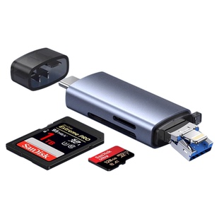 能适读卡器多合一usb3.0传输高速适用苹果iphone16相机sd卡tf卡内存储卡多功能手机电脑ccd插卡器两用U盘通用