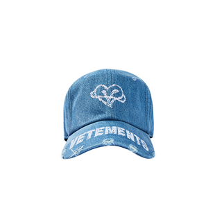 VETEMENTS潮流男女同款刺绣棒球帽可调节复古鸭舌帽子35190003