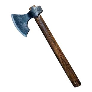 户外露营专用手工锻打蝴蝶斧战斧维京一体开山斧便携车载劈柴砍树