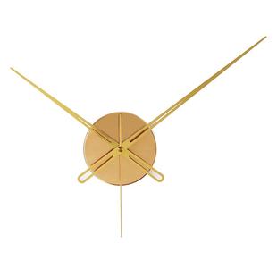 轻奢挂钟机芯静音石英钟挂墙装饰clock圆形长指针diy全套钟表芯