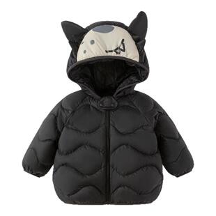 巴拉巴拉婴儿羽绒服男童女童轻薄短款外套宝宝冬装2026新款童装潮