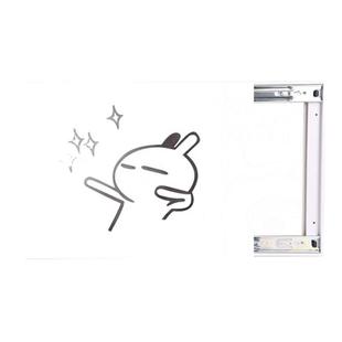 电表箱装饰画多媒体弱电箱遮挡电闸配电网线盒盖板新款推拉免打孔