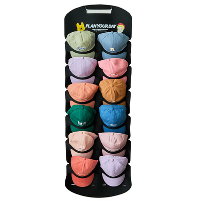 门后挂帽子神器，不变形节省空间