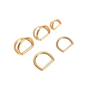 不锈钢双D扣 手工皮具凯莉包双D提手扣D扣链接扣肩带扣 五金配件